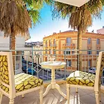 公寓 Splendide En Centre-ville Avec Parking Et Climatisation 芒通