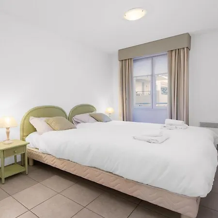 公寓 Splendide En Centre-ville Avec Parking Et Climatisation 芒通